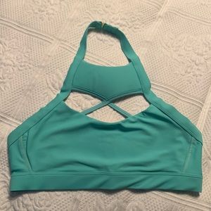 Candace teal Chestee/ swim top